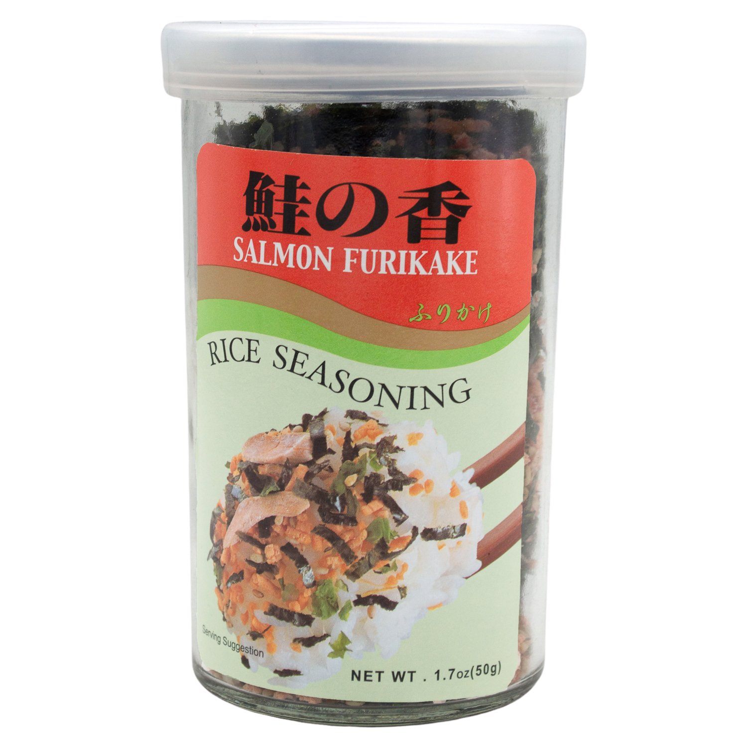 Ajishima Rice Seasoning, Furikake Ajishima Foods Salmon 1.7 Ounce 