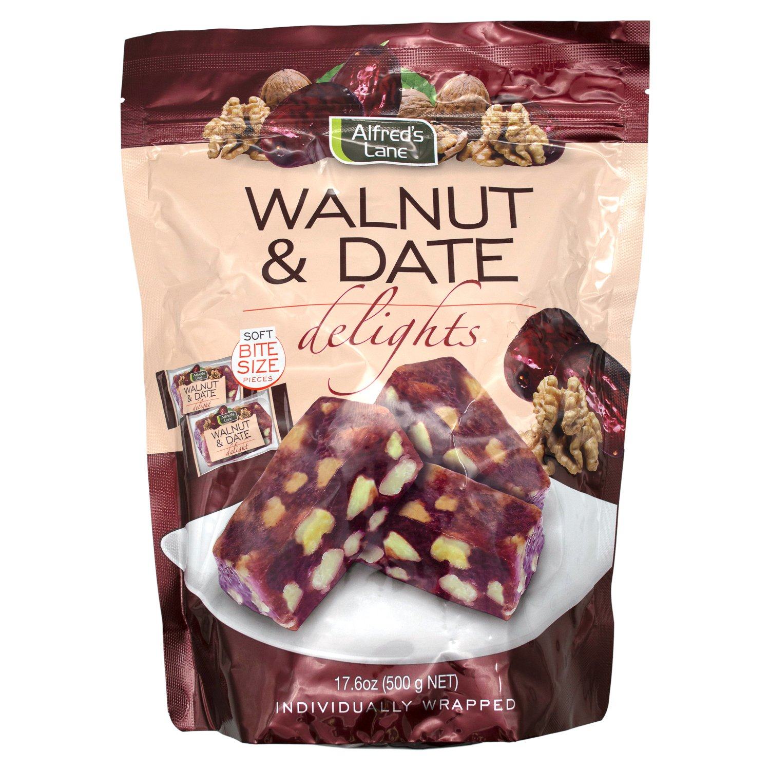 Alfred's Lane Walnut & Date Delights Alfred's Lane Original 17.6 Ounce 