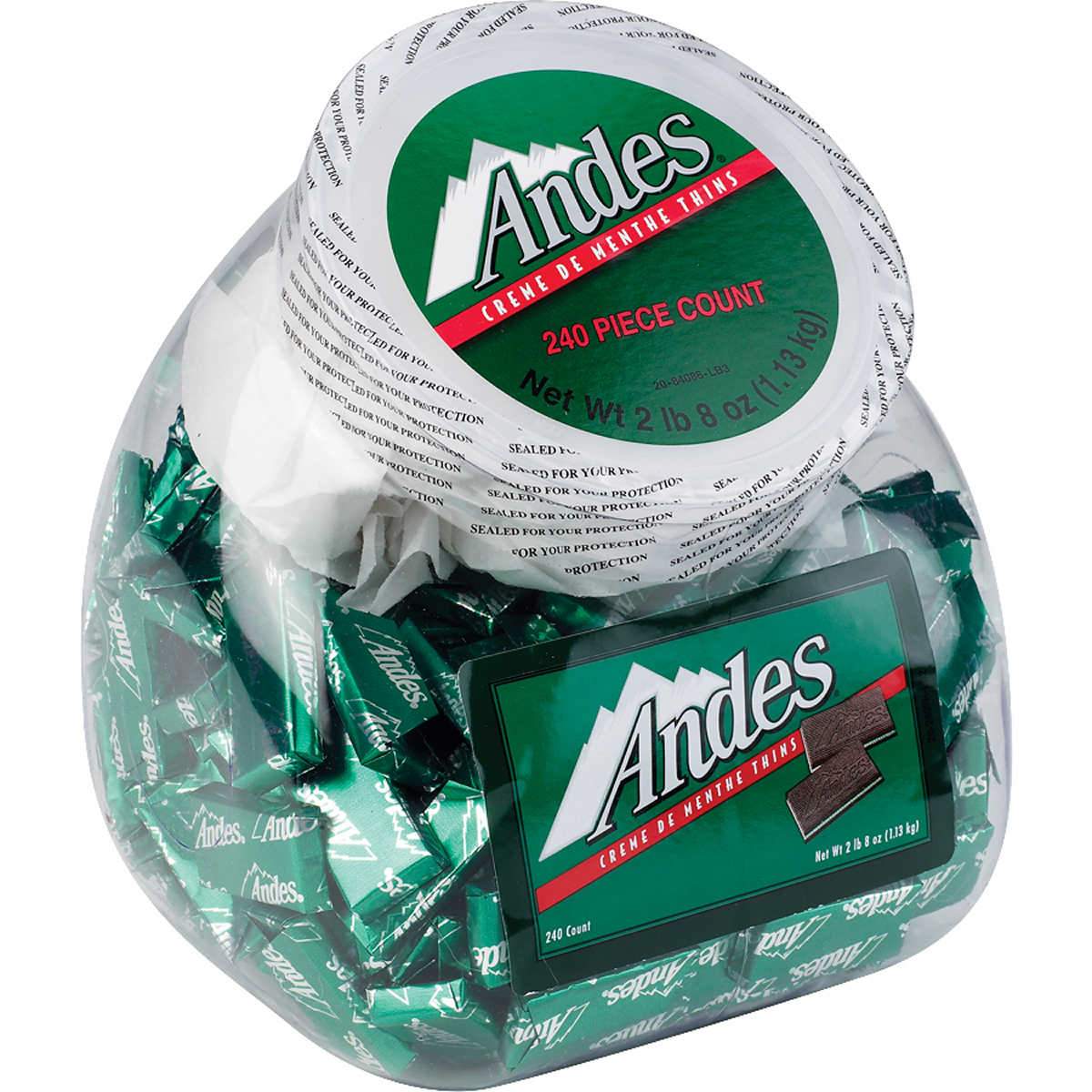 Andes Crème de Menthe Thin Mints Andes 240 Count 