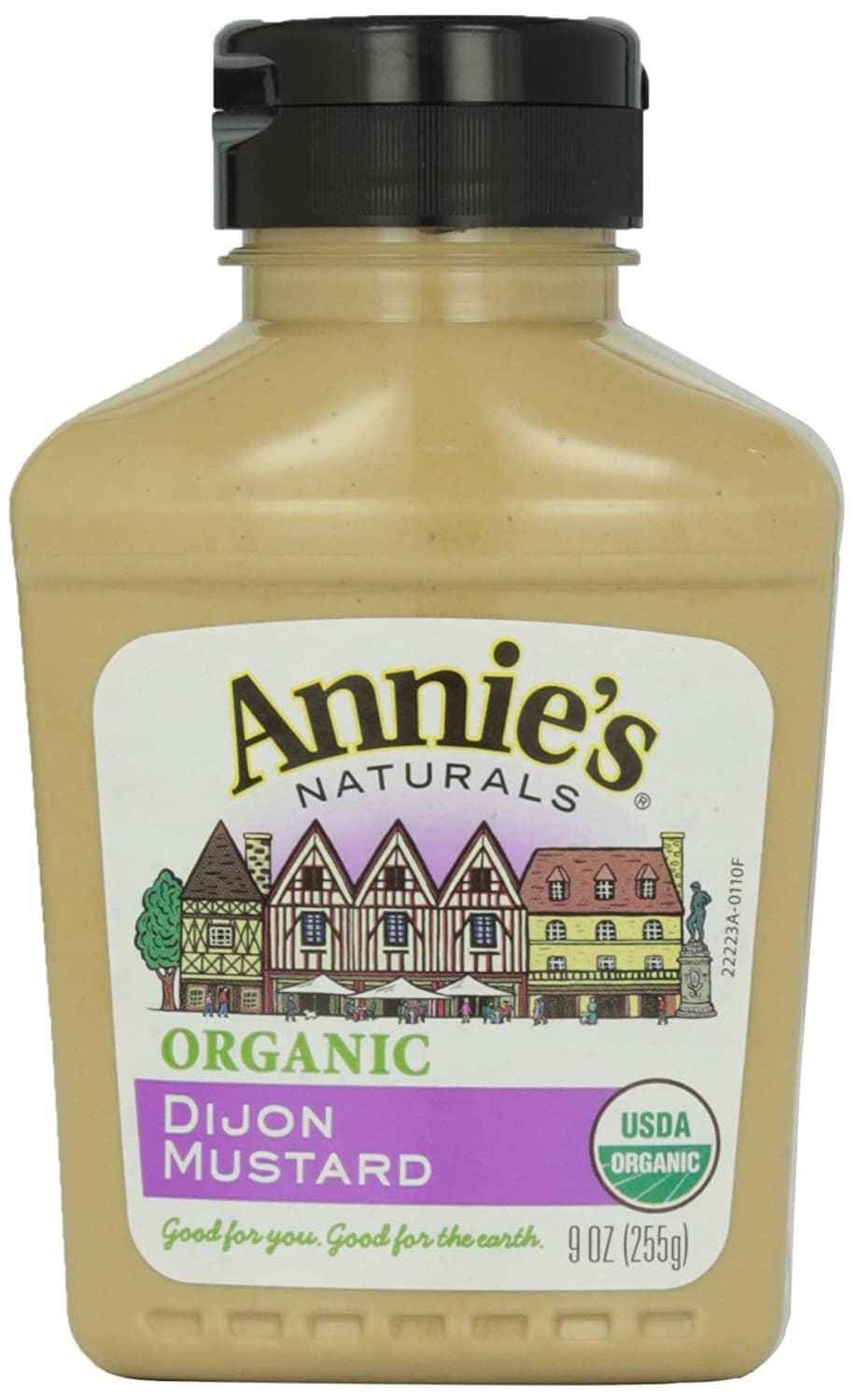 Annie's Organic Dijon Mustard Bottle Annie's Original 9 Ounce 