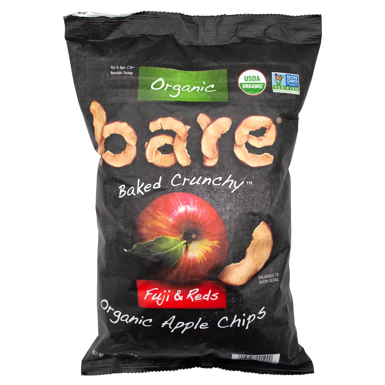 Bare Organic Fuji & Reds Apple Chips - Case Of 12/3 Oz : Target