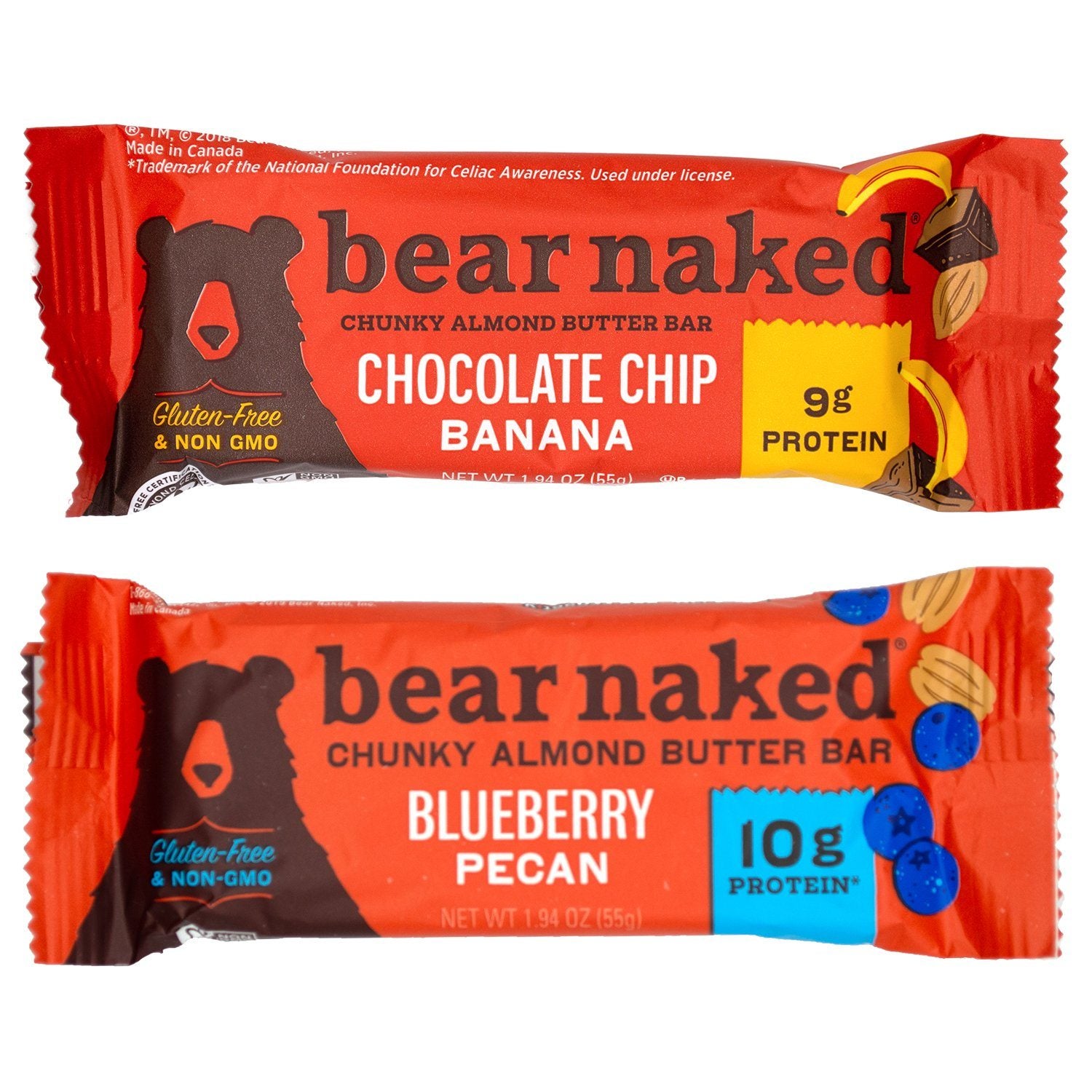 Bear Naked Almond Butter Bars Bear Naked 