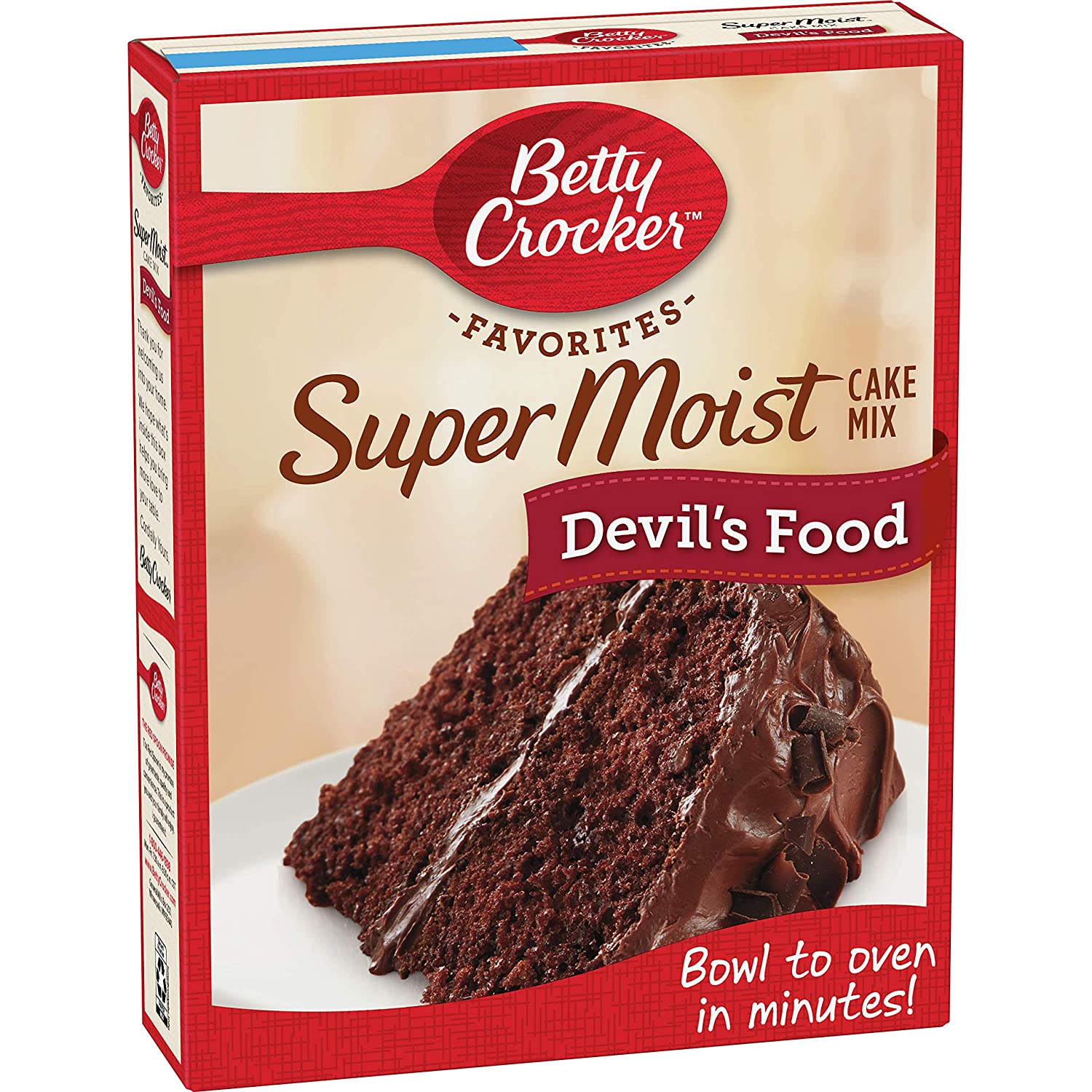 Betty Crocker Baking & Cake Mixes Betty Crocker Devil's Food 15.25 Ounce 