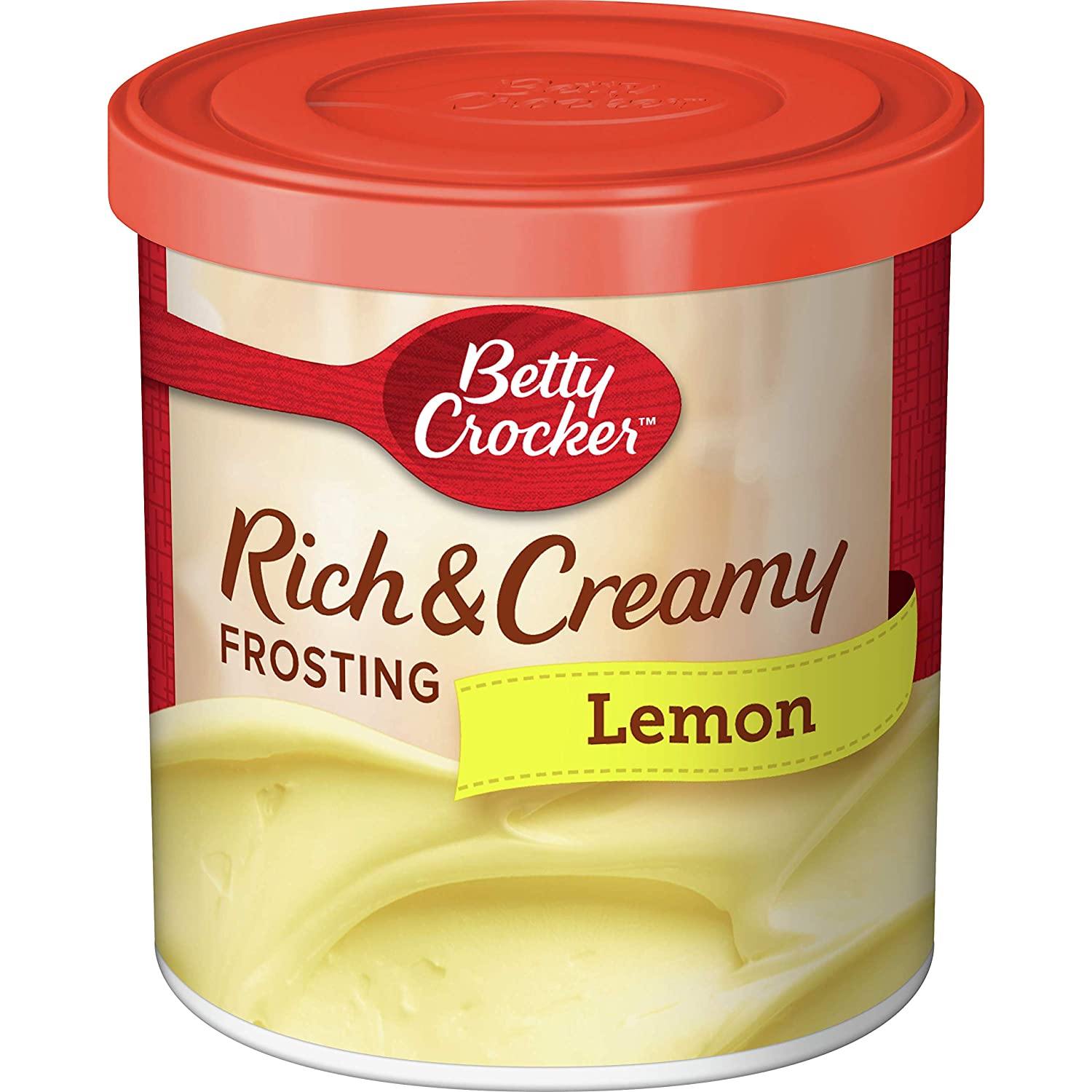 Betty Crocker Rich & Creamy Frostings Betty Crocker Lemon 16 Ounce 