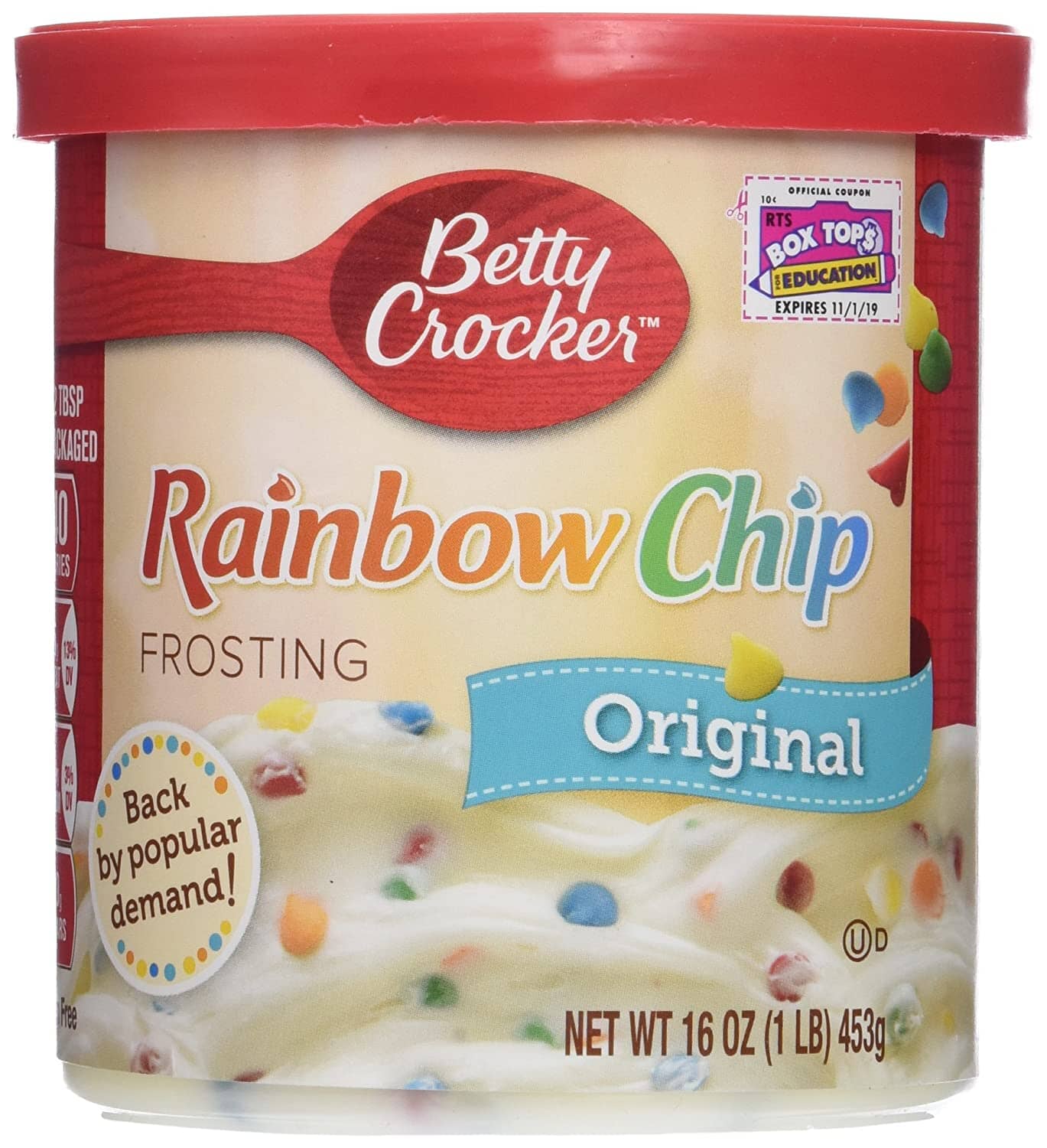 Betty Crocker Rich & Creamy Frostings Betty Crocker Rainbow Chip 16 Ounce 