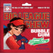 Big League Chew Bubble Gum Big League Chew Strawberry 2.12 Ounce 