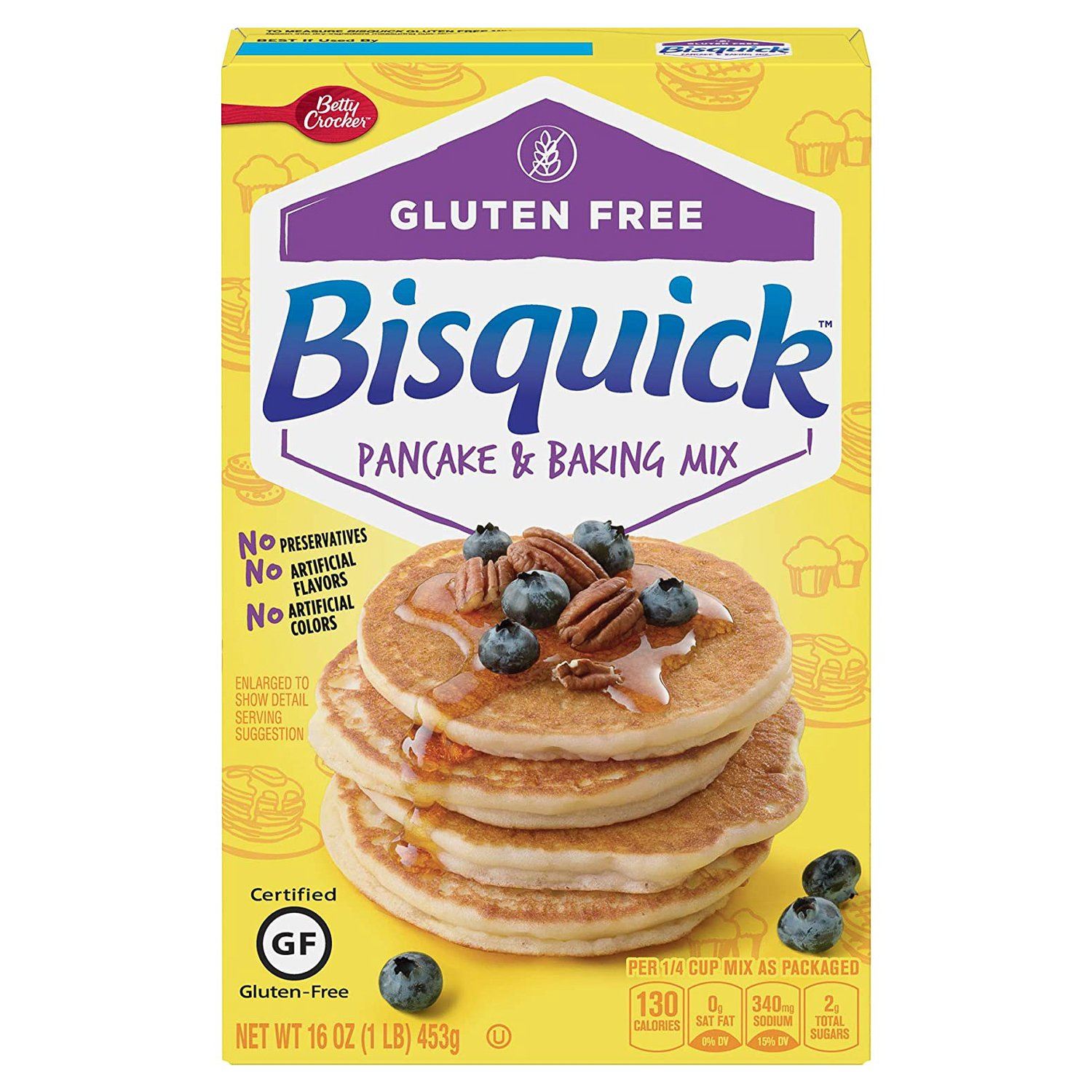Bisquick Gluten Free Pancake & Baking Mix Bisquick Gluten Free 16 Ounce 