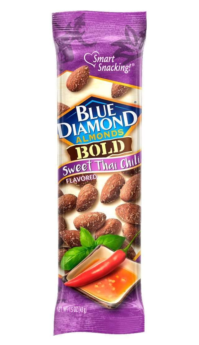 Blue Diamond Almonds Blue Diamond Almonds Sweet Thai Chili 1.5 Oz-12 Count 