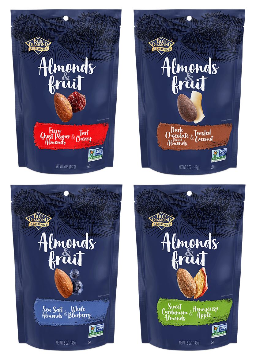 Blue Diamond Almonds & Fruit — Snackathon Foods