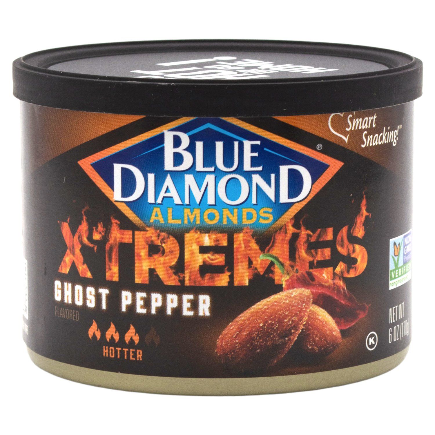 Blue Diamond Almonds Xtremes Blue Diamond Almonds Ghost Pepper 6 Ounce 