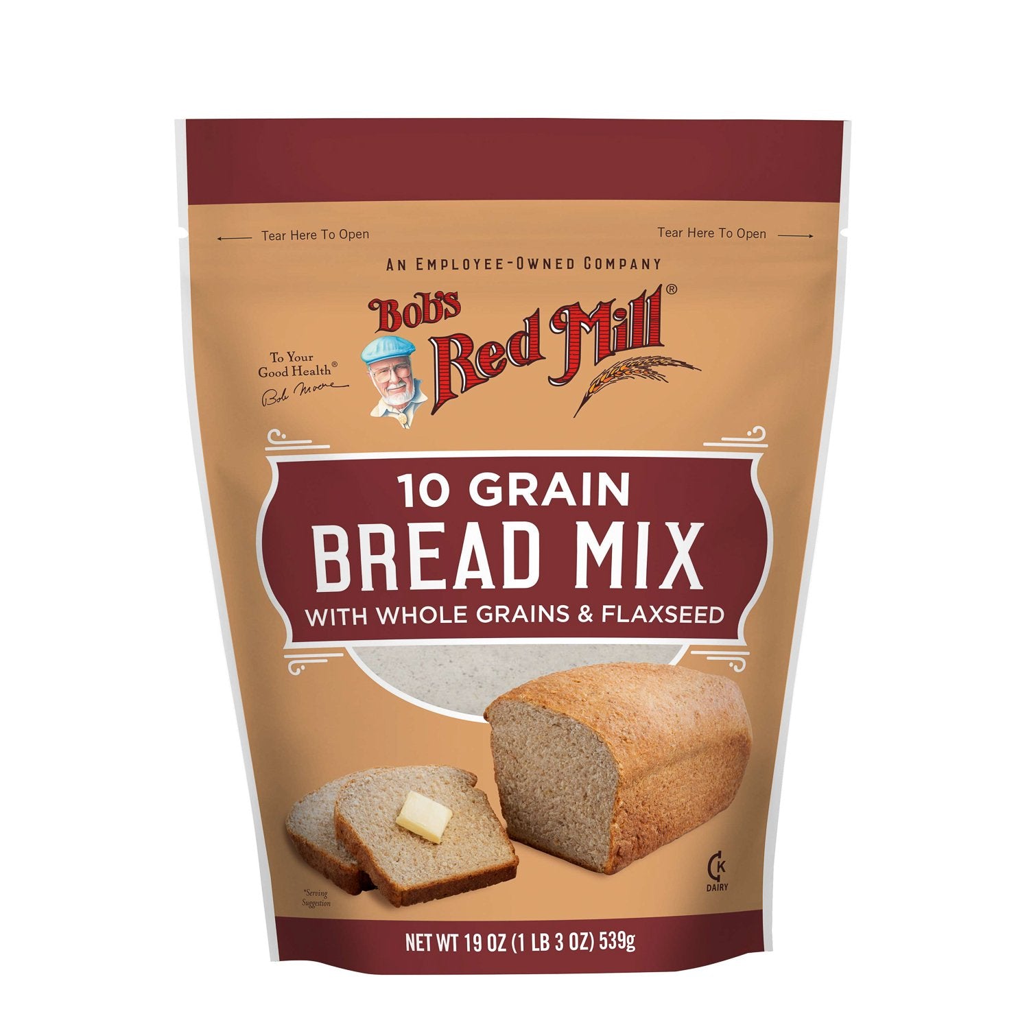 Bob's Red Mill 10 Grain Bread Mix Bob's Red Mill 10 Grain 19 Ounce 