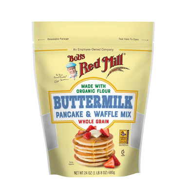 Bob's Red Mill Buttermilk Pancake and Waffle Mix Bob's Red Mill 24 Ounce 