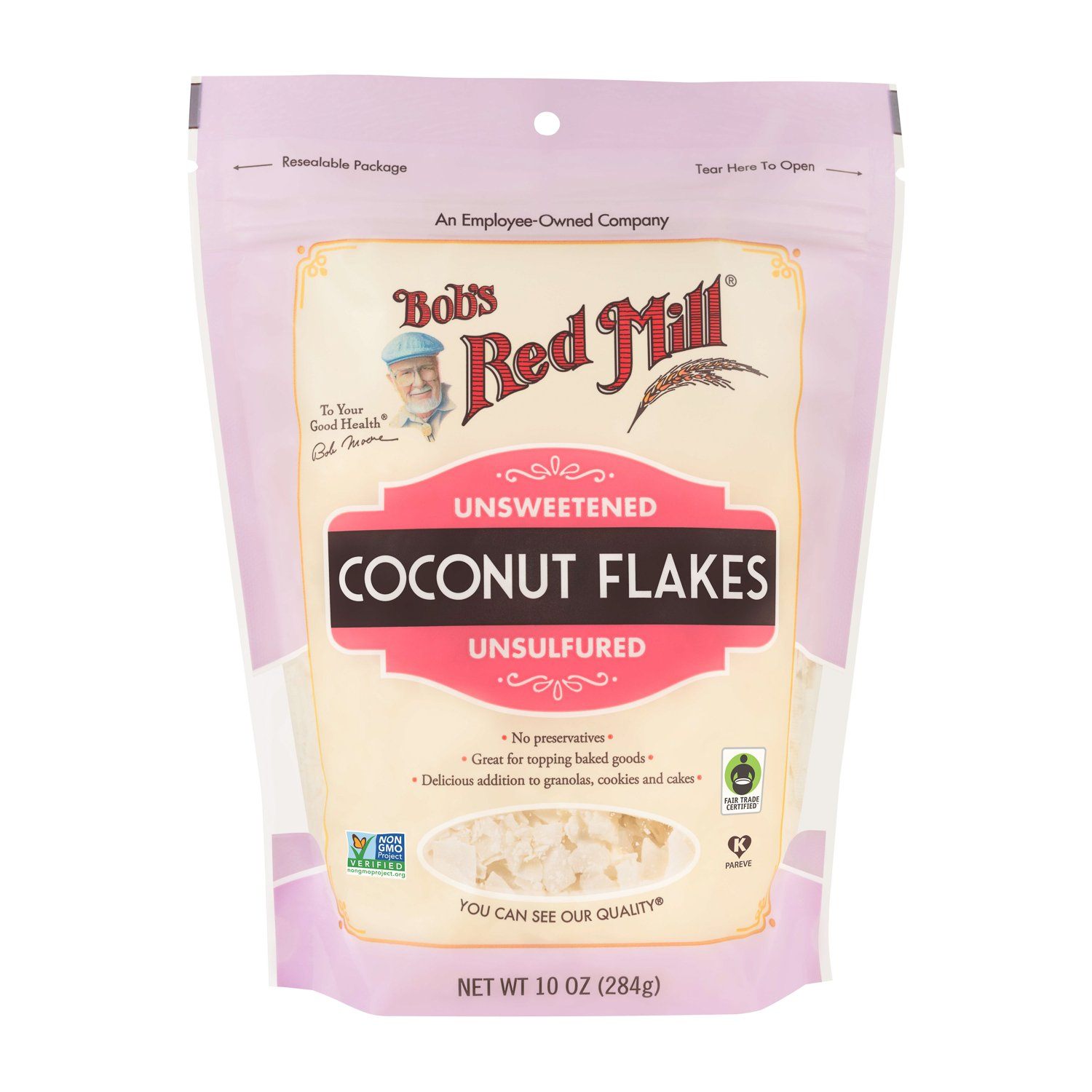 Bob's Red Mill Coconut Flakes Bob's Red Mill 10 Ounce 