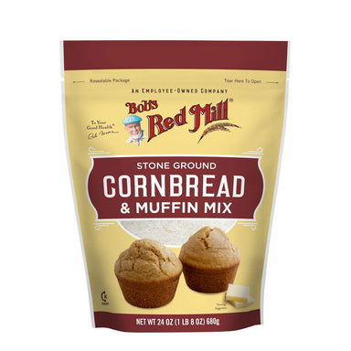 Bob's Red Mill Cornbread Muffin Mix Bob's Red Mill Original 24 Ounce 