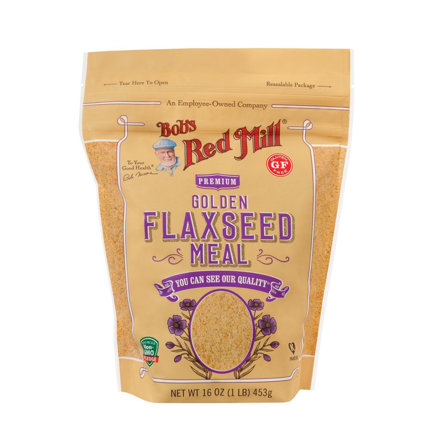 Bob's Red Mill Flaxseed Meal Bob's Red Mill Brown 16 Ounce 