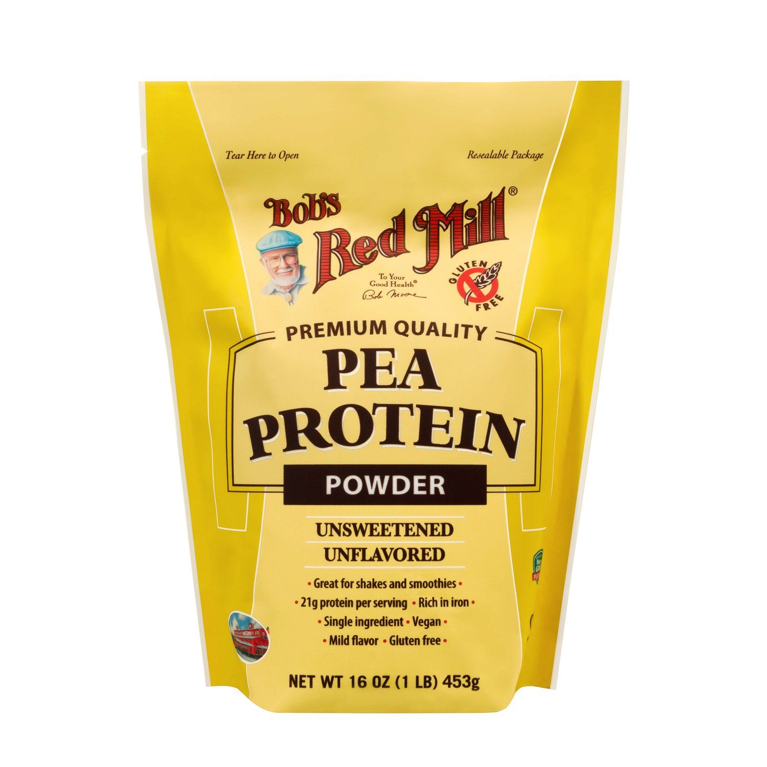 Bob's Red Mill Pea Protein Powder Bob's Red Mill 16 Ounce 