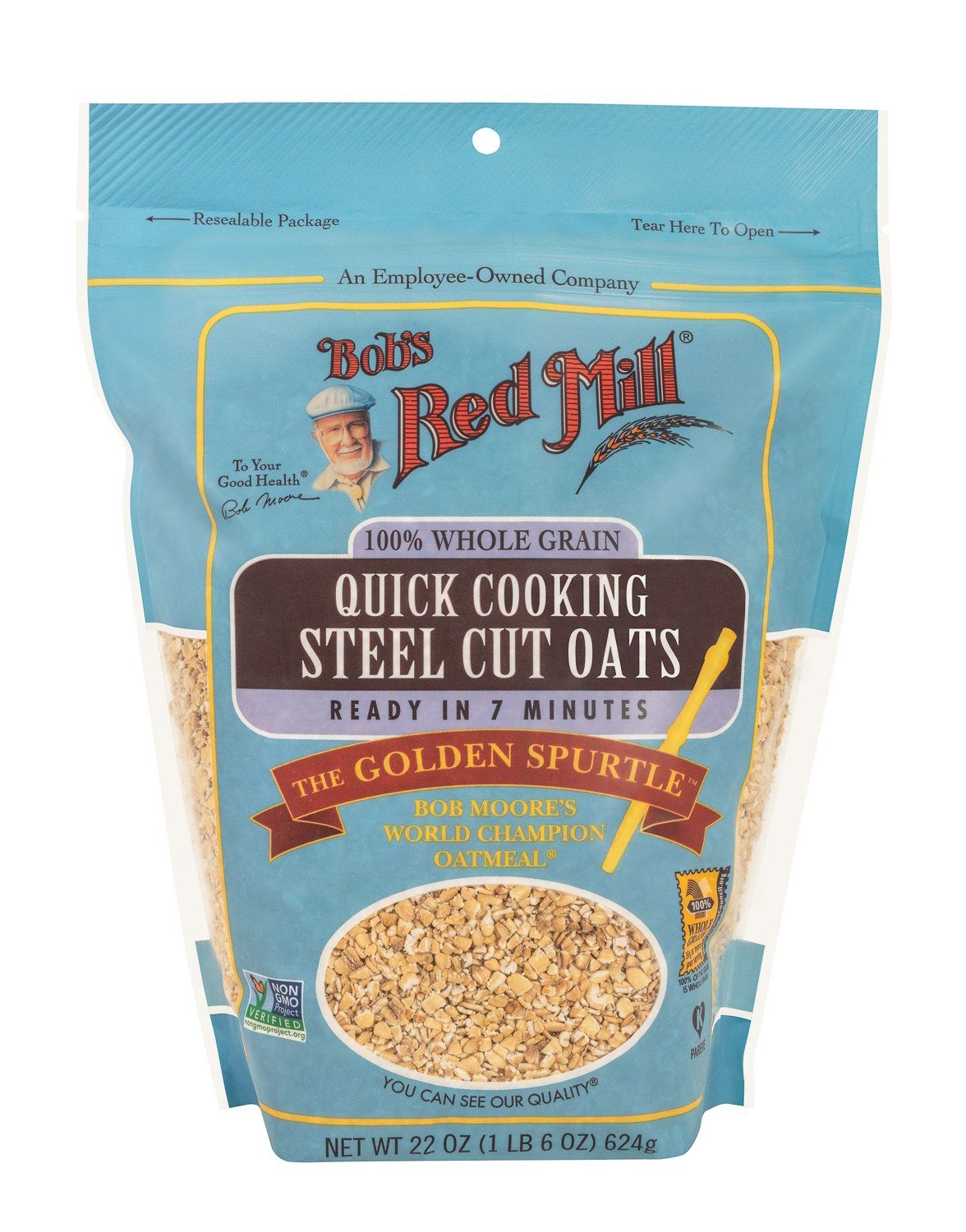 Bob's Red Mill Steel Cut Oats Bob's Red Mill Quick Cooking 22 Ounce 