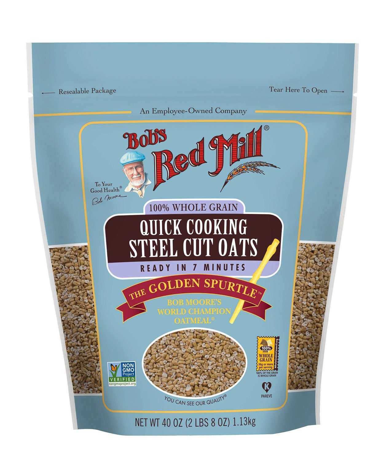 Bob's Red Mill Steel Cut Oats Bob's Red Mill Quick Cooking 40 Ounce 