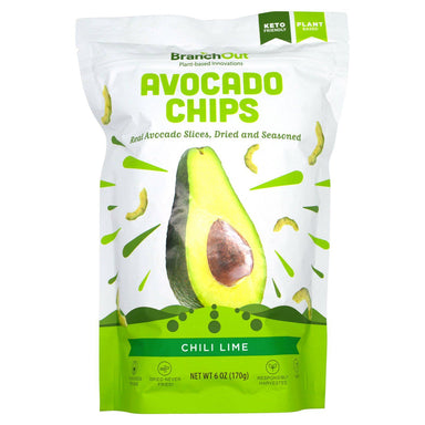 Branch Out Avocado Chips Branch Out Chili Lime 6 Ounce 