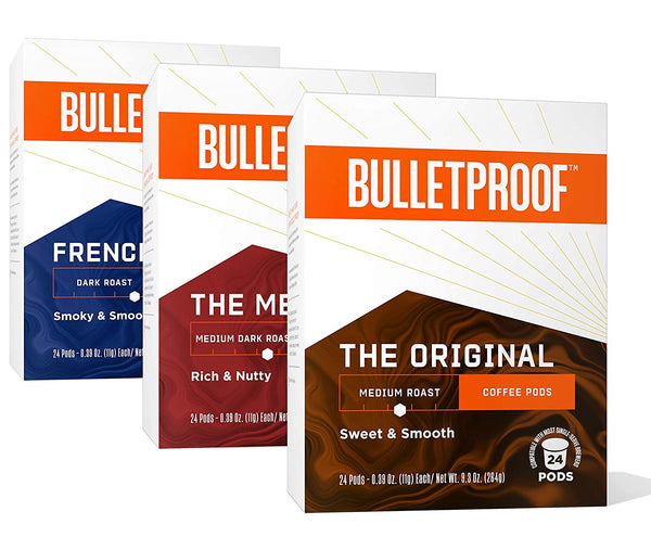 Bulletproof Single-Serve Coffee Pods — Snackathon Foods