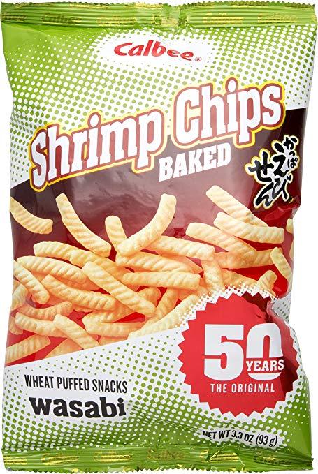 Calbee Shrimp Chips Calbee Wasabi 3.3 Ounce 