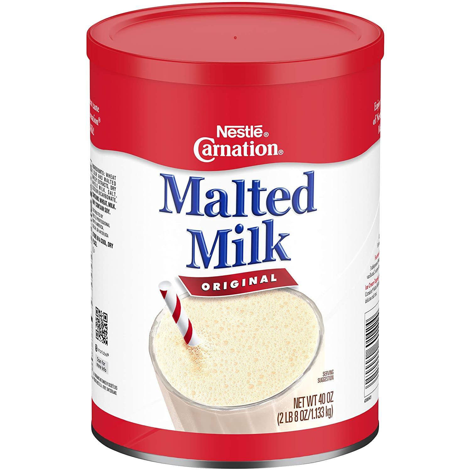 Carnation Malted Milk Nestle Original 40 Ounce 
