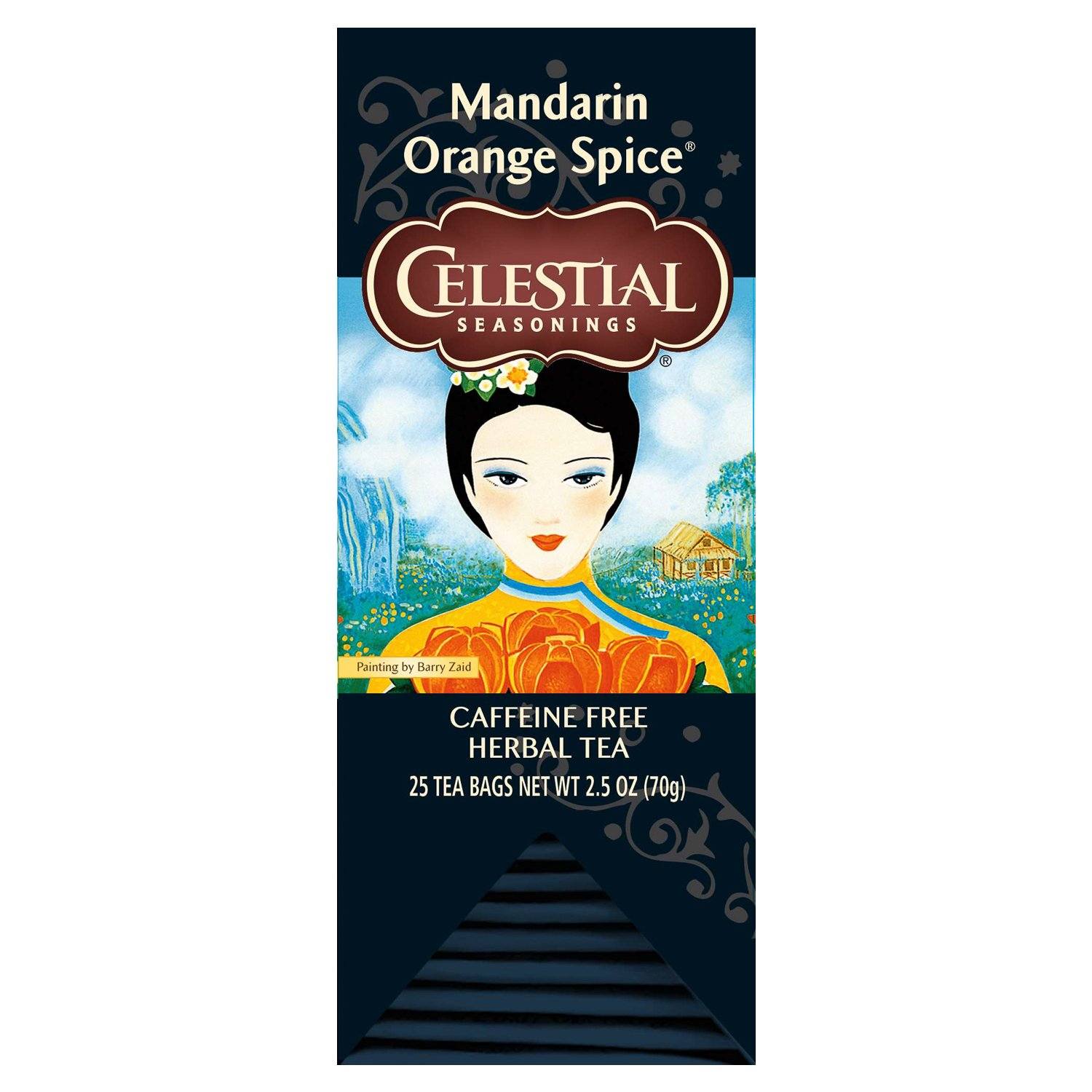 Celestial Seasonings Hot Teas Celestial Seasonings Mandarin Orange Spice 25 Tea Bags 