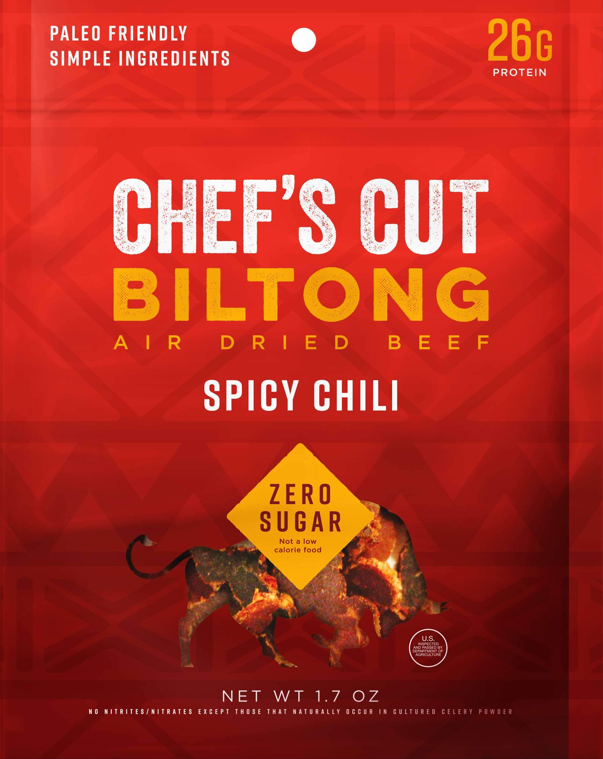 Chef's Cut Handcrafted Jerky Chef's Cut Biltong Spicy Chili 1.7 Ounce