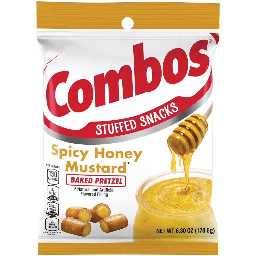 COMBOS Baked Snacks COMBOS Spicy Honey Mustard Pretzel 6.3 Ounce 