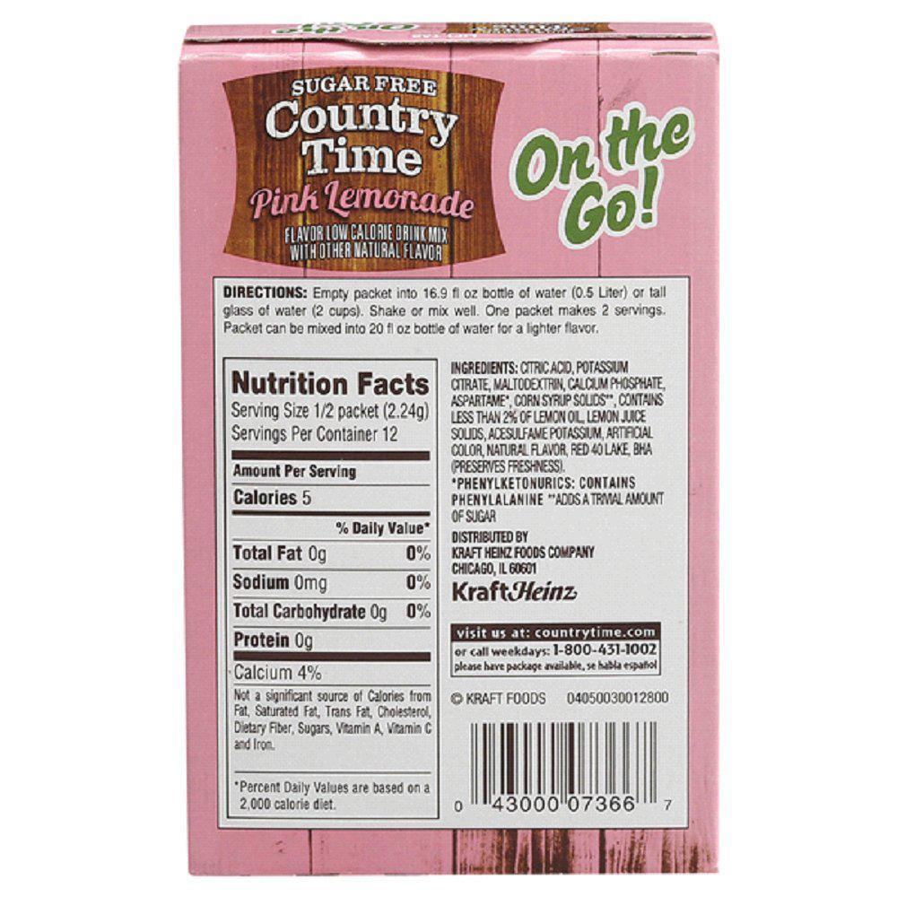 Country Time Lemonade Drink Mix Country Time 