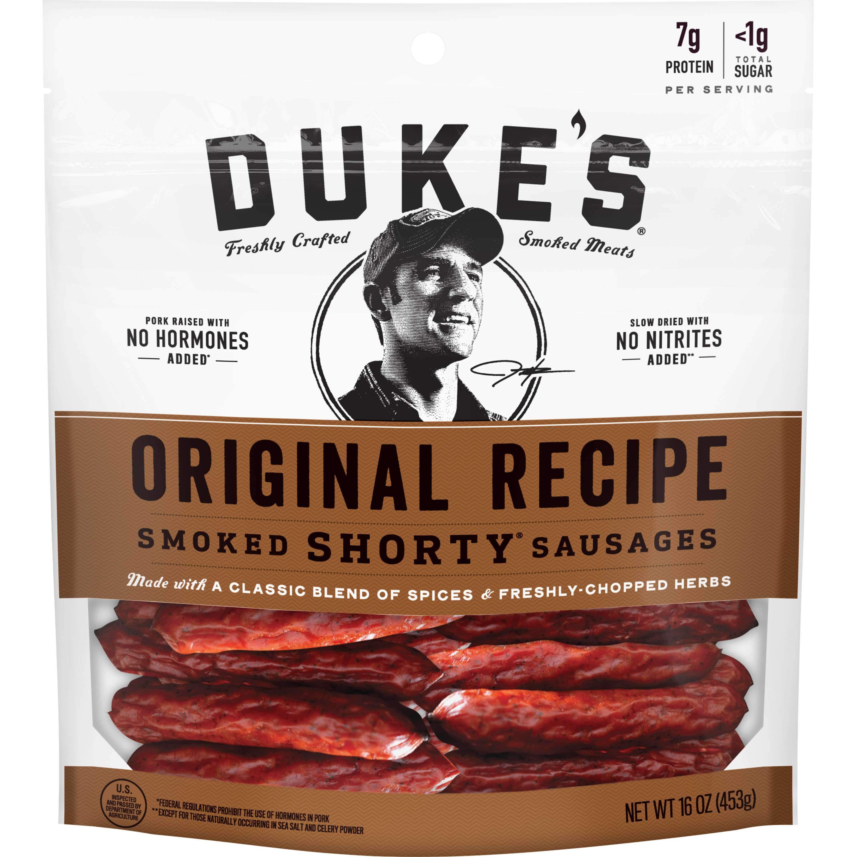 Duke's Smoked Shorty Sausages Duke's Original 16 Ounce 