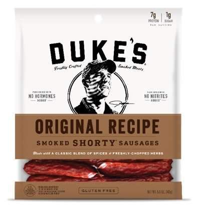 Duke's Smoked Shorty Sausages Duke's Original 5 Ounce 