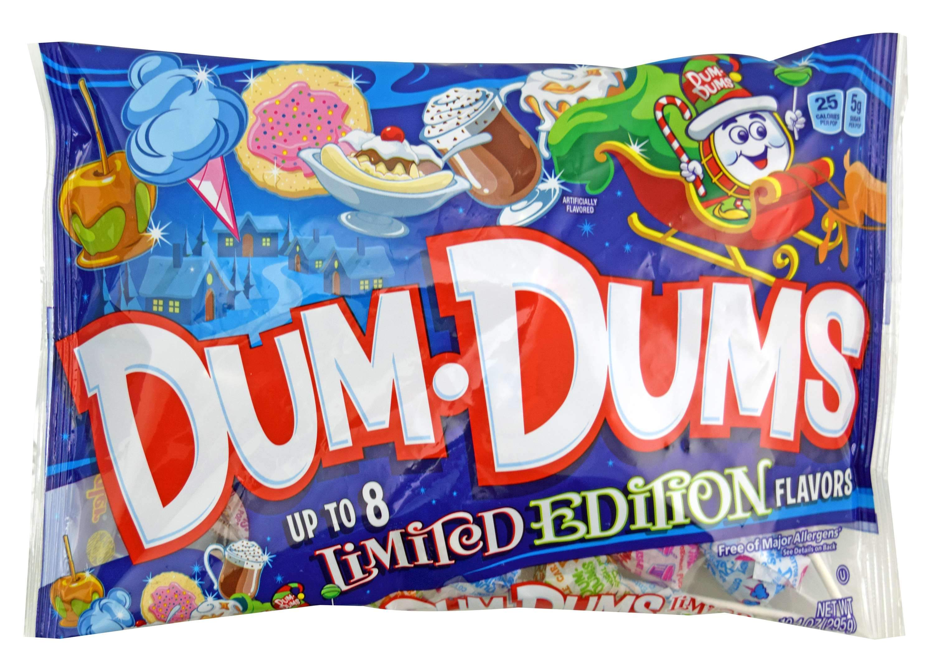 Dum Dums Lollipops Spangler Limited Edition 10.4 Ounce - Holiday 