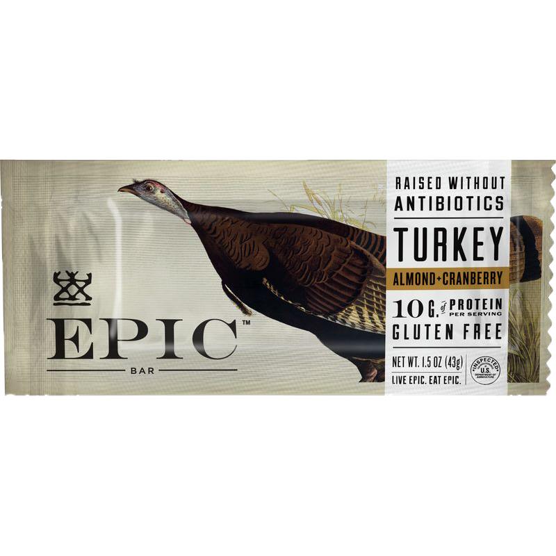 Epic Meat Bars Epic Turkey Almond + Cranberry 1.5 Ounce