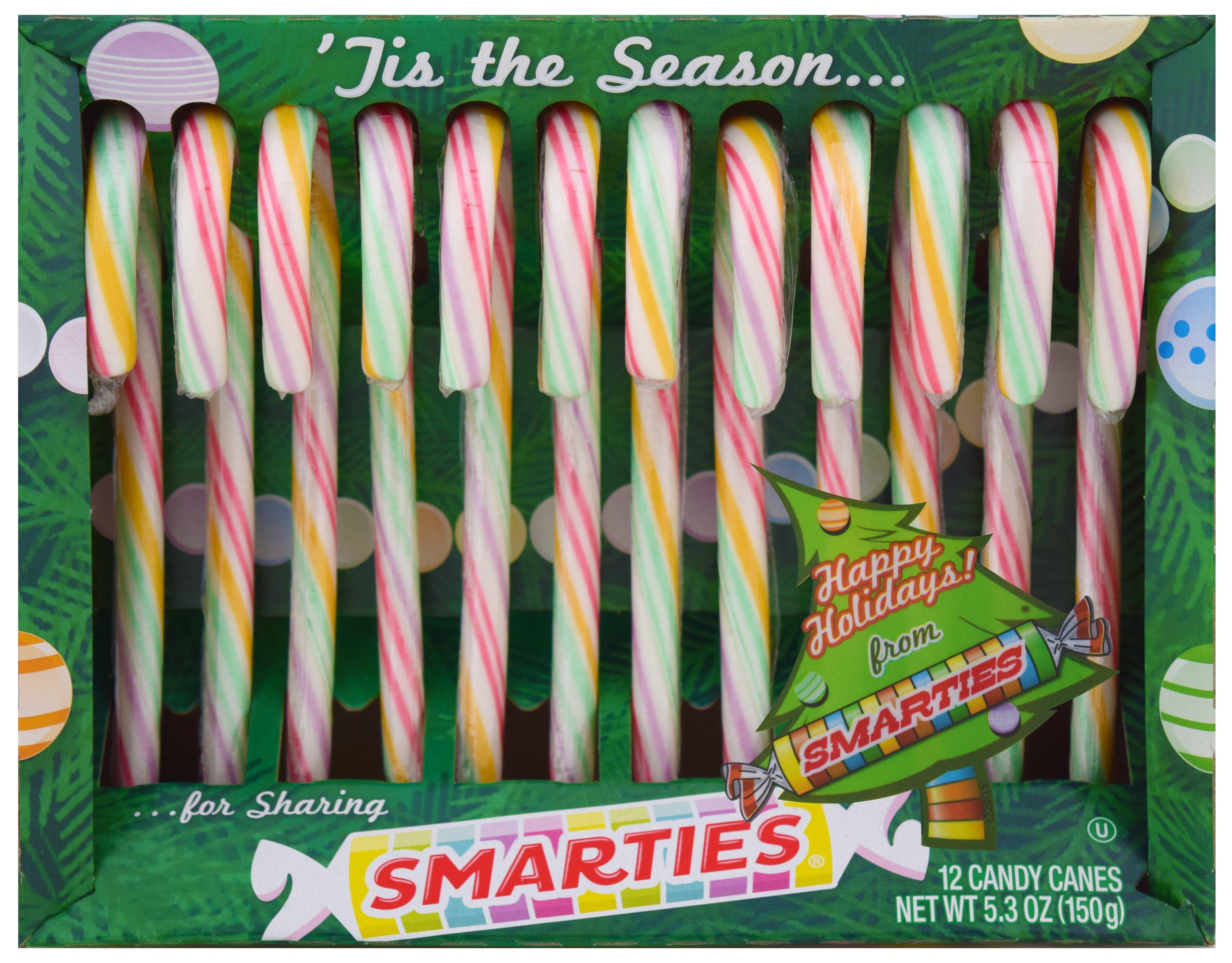 Flavored Candy Canes Spangler Smarties 5.3 Ounce 