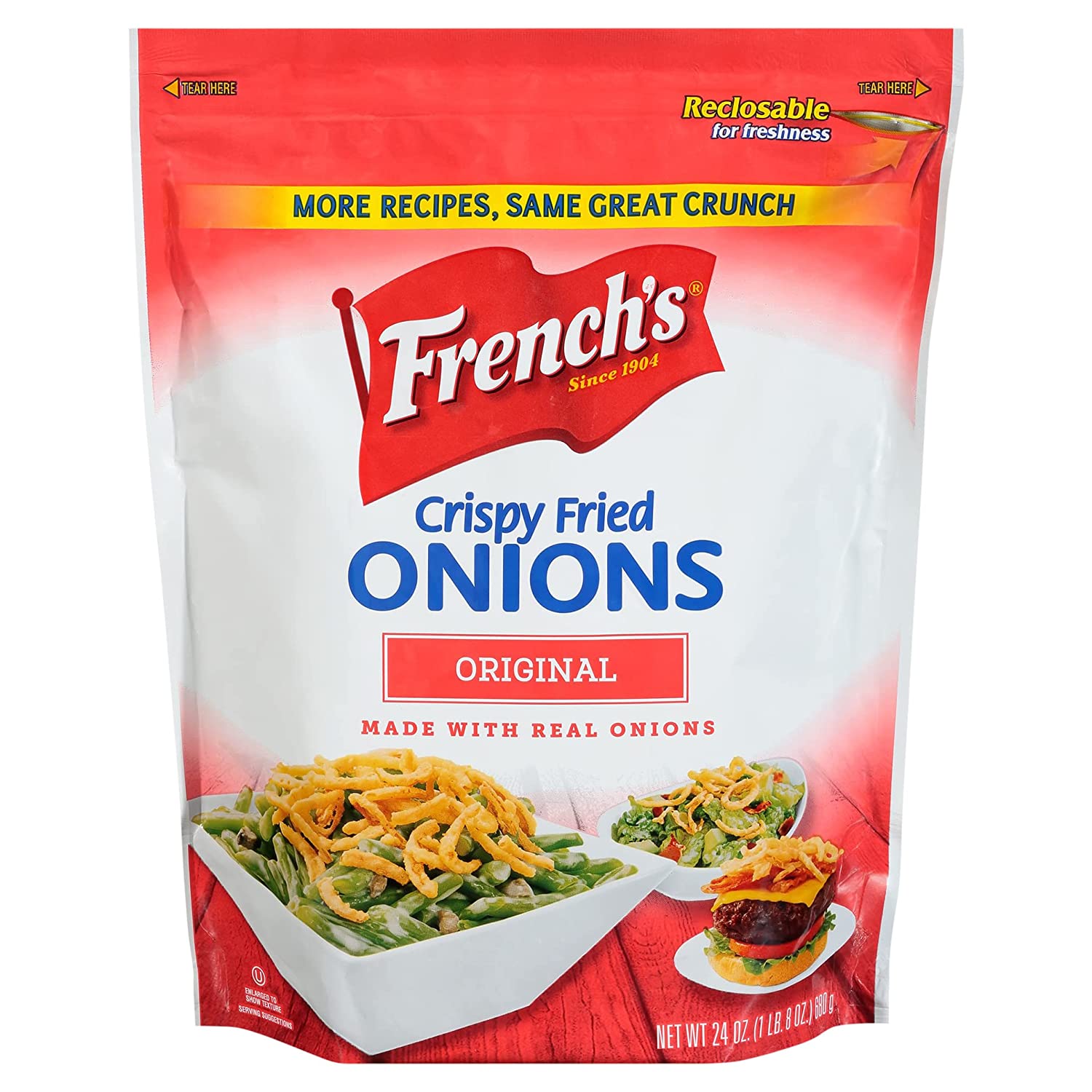 French's Crispy Fried Onions French's Original 24 Ounce 