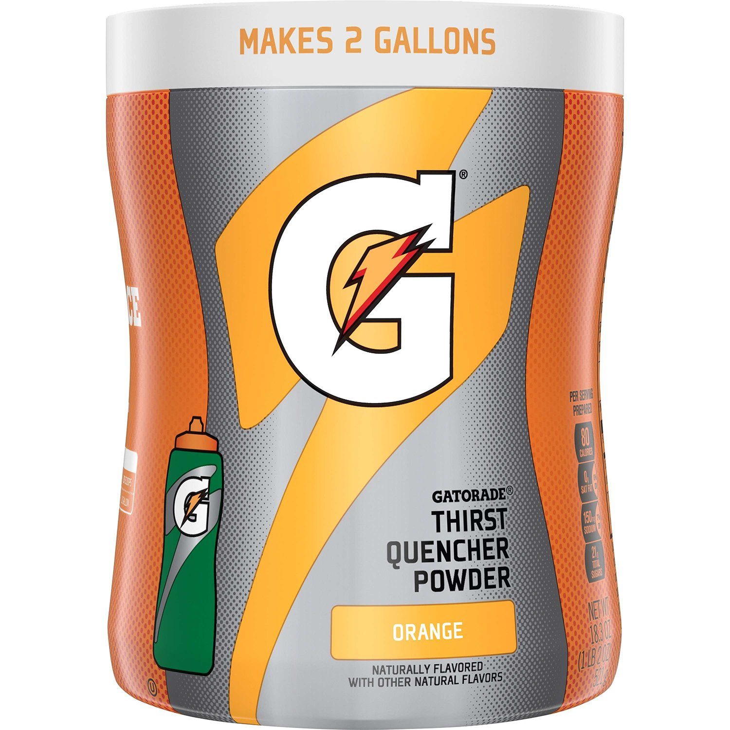 Gatorade Thirst Quencher Powder Packs Gatorade Orange 18.3 Ounce 