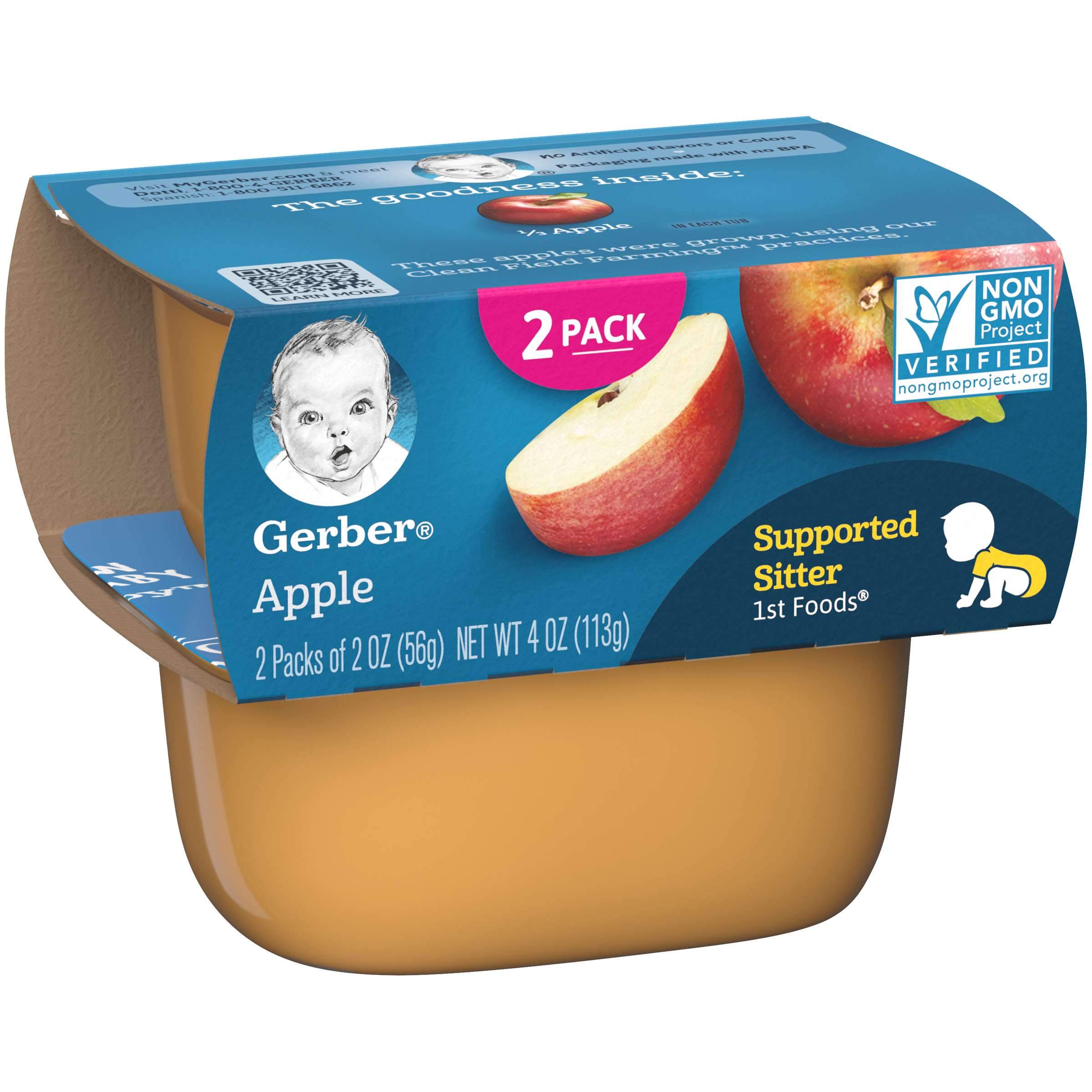 Gerber 1st Foods Gerber Apple 4 Ounce 