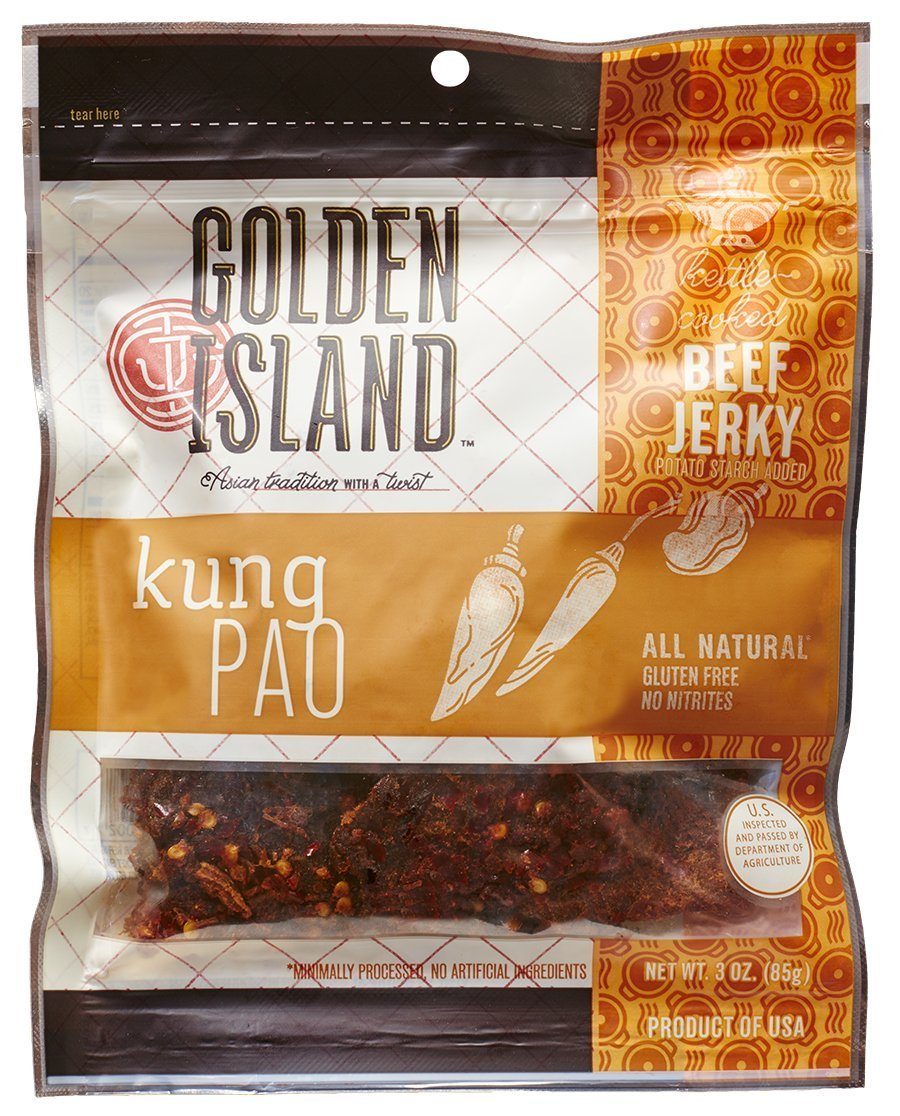 Golden Island Jerky Golden Island Kung Pao Beef 3 Ounce 