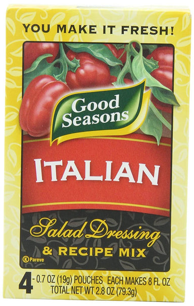 Good Seasons Dressing Mix, Best Before 07/2023 Good Seasons Italian 4-0.7 Oz 