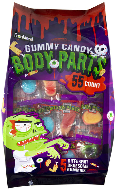 Gummy Body Parts Frankford Candy 14.5 Ounce 