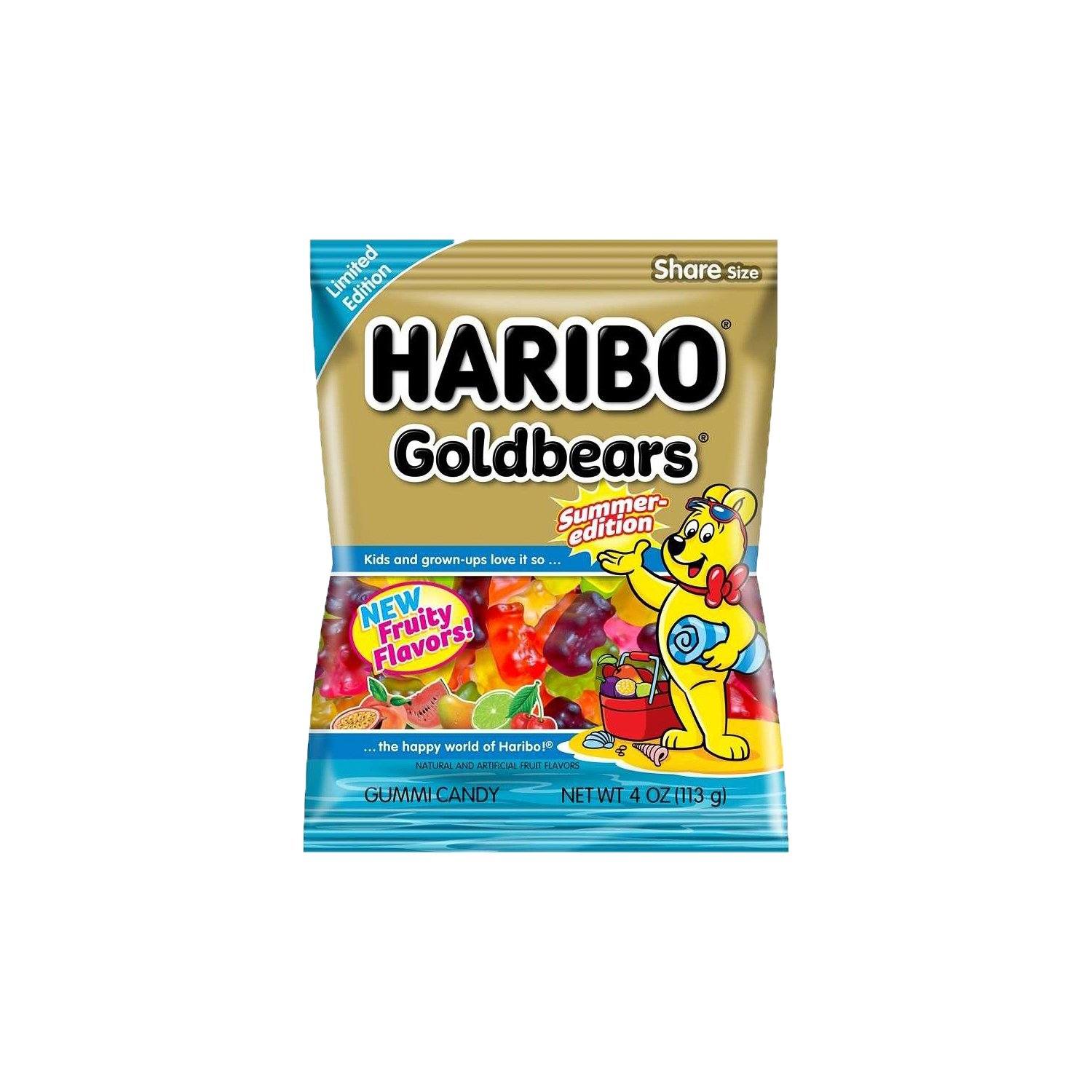 Haribo Gummi Candies Meltable Haribo Summer 4 Ounce 