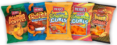 Herr's Flavored Cheese Curls Herr's 