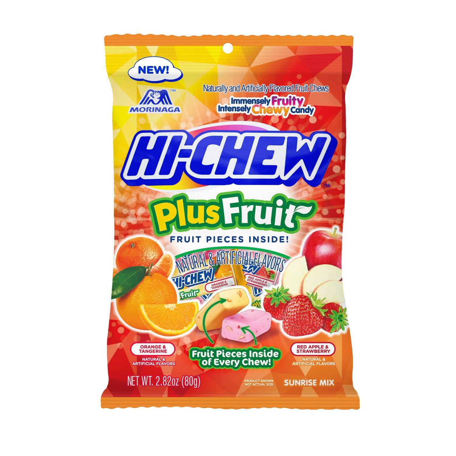 Hi-Chew Fruit Chews Morinaga Plus Fruit 2.82 Ounce 