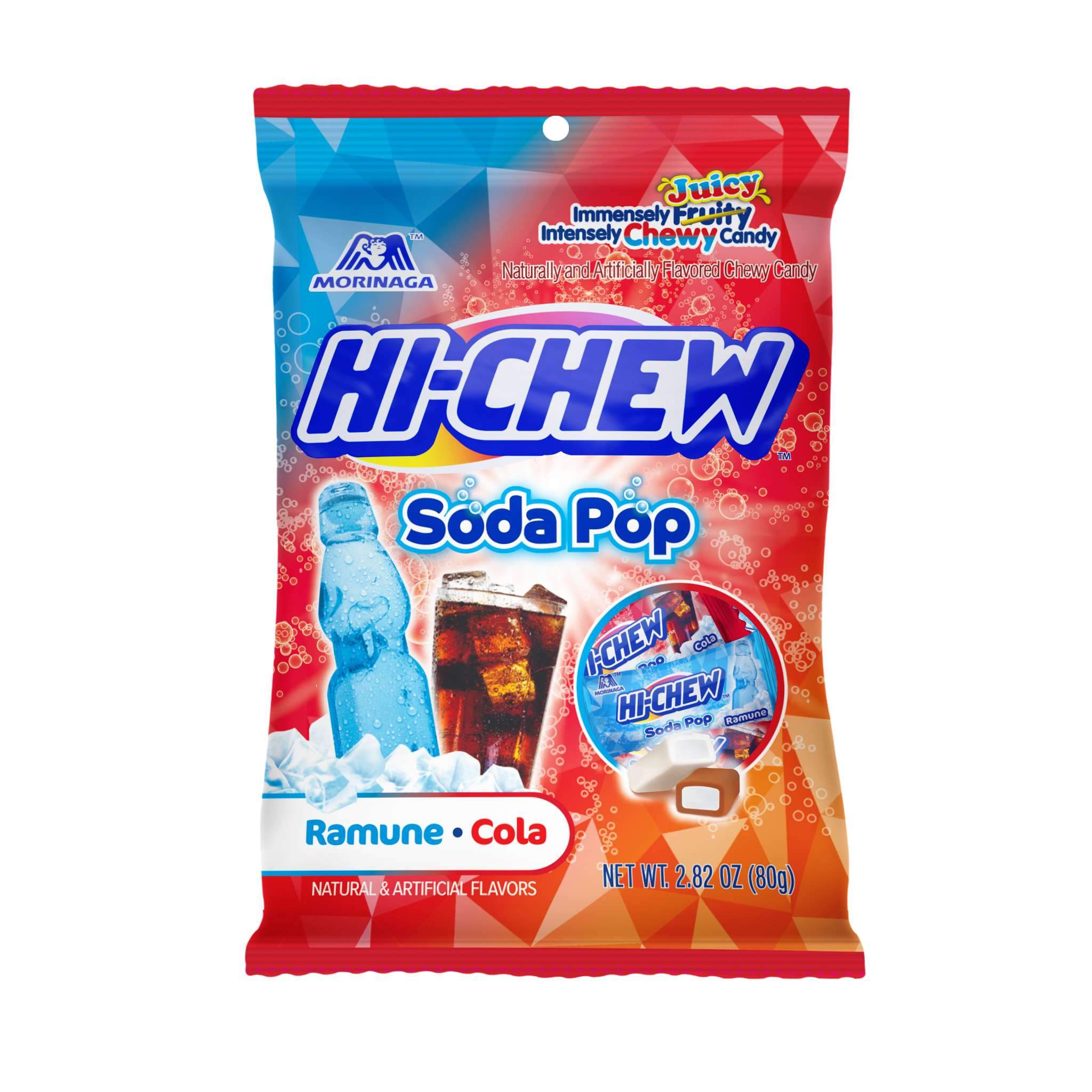 Hi-Chew Fruit Chews Morinaga Soda Pop 2.82 Ounce 