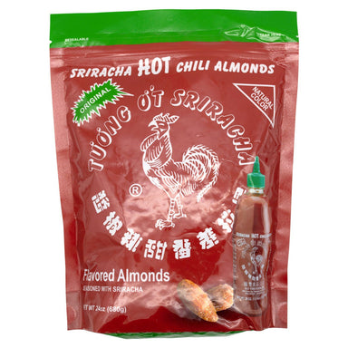 Huy Fong Sriracha Hot Chili Almonds Huy Fong Original 24 Ounce 