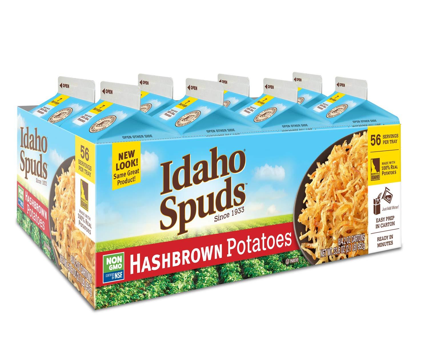 Idaho Spuds Hashbrowns Potatoes Idaho Spuds 4.2 Ounce 