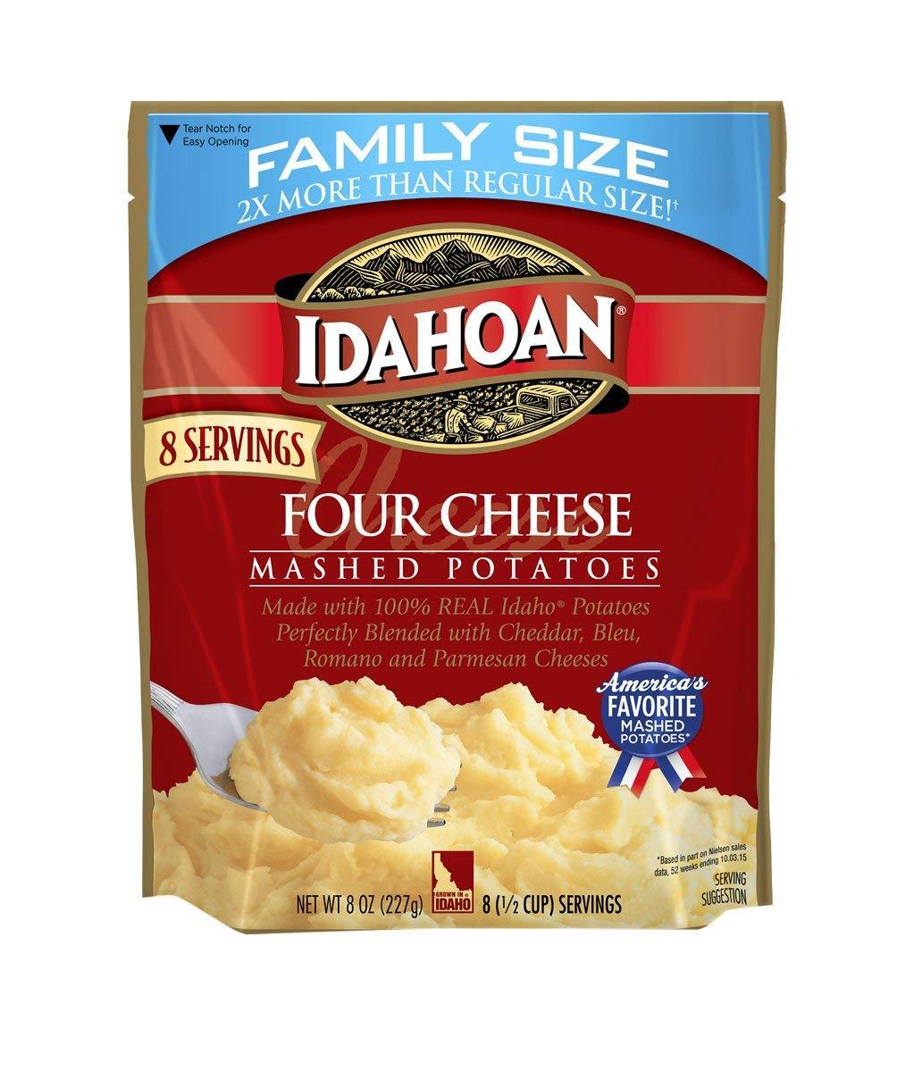 Idahoan Mashed Potatoes Idahoan Four Cheese 8 Ounce 