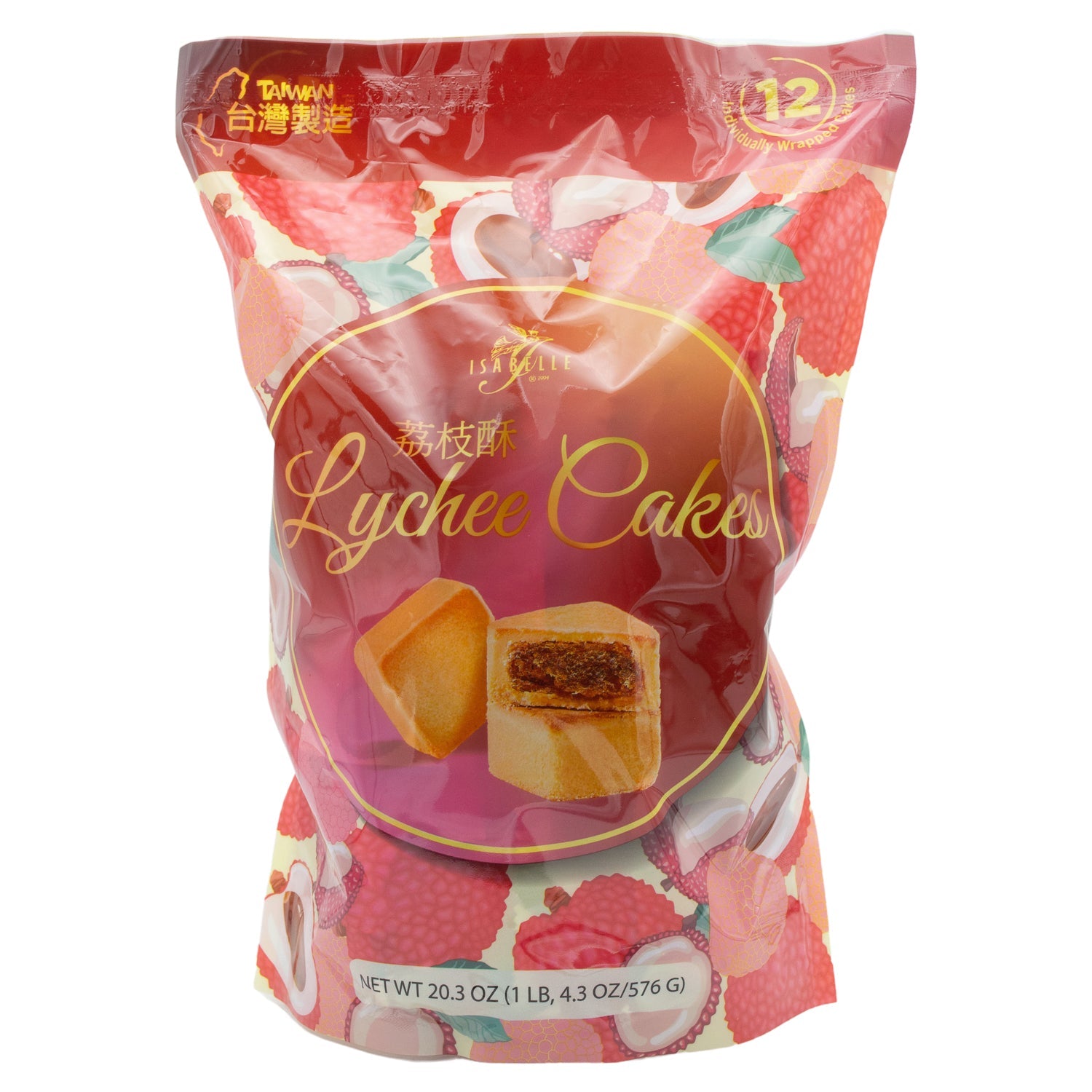Isabelle Lychee Cakes Isabelle 20.3 Ounce 