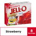 Jell-O Gelatin Mix Jell-O Strawberry 6 Ounce 